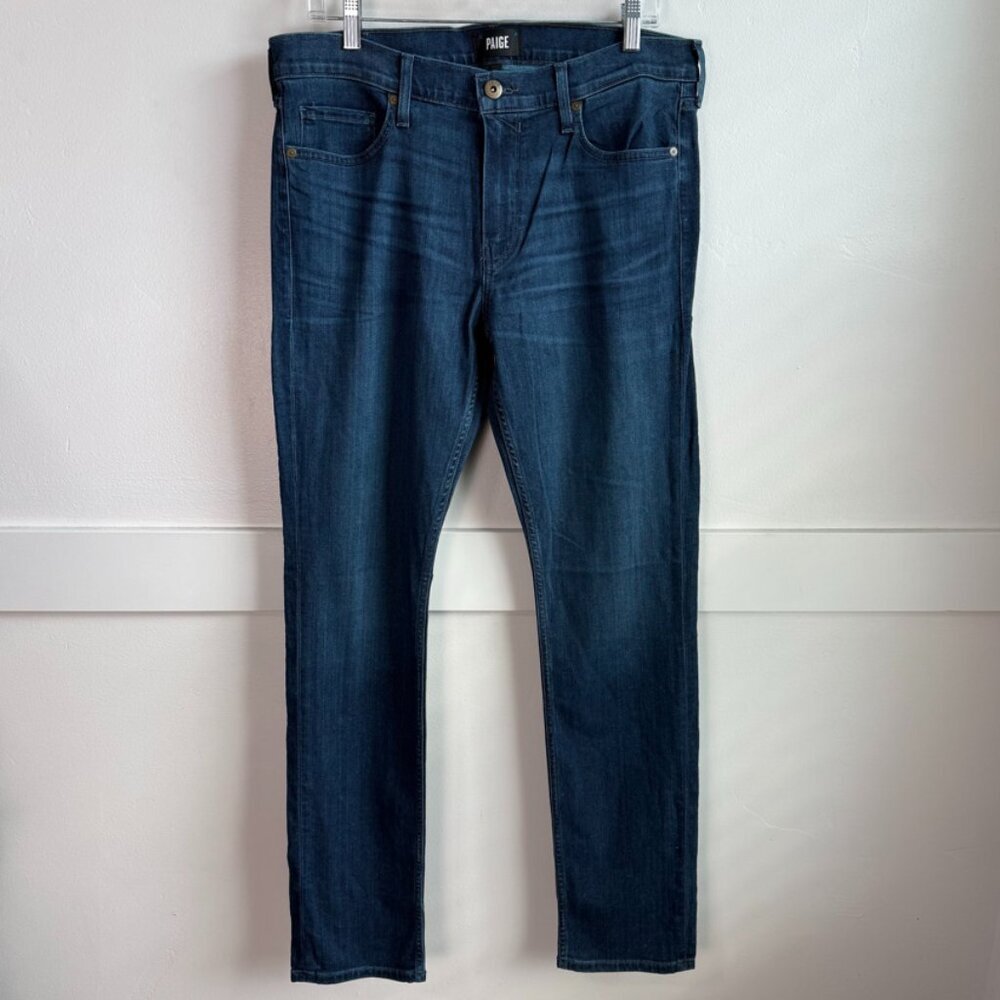 NWT Paige Transcend Lennox Slim Jeans